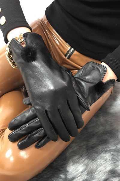 Skórzane rękawiczki-bk01-m
