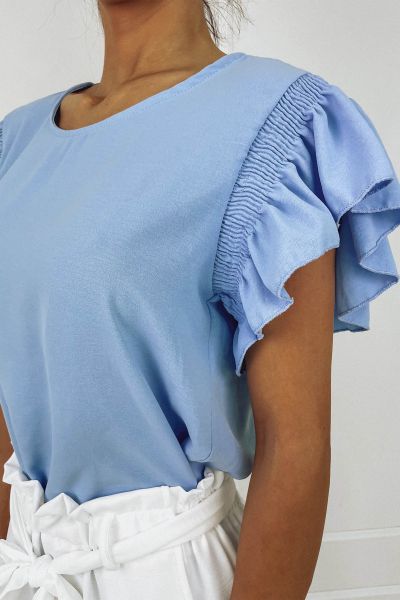 Niebieska bluzka damska omma -one size-bl02