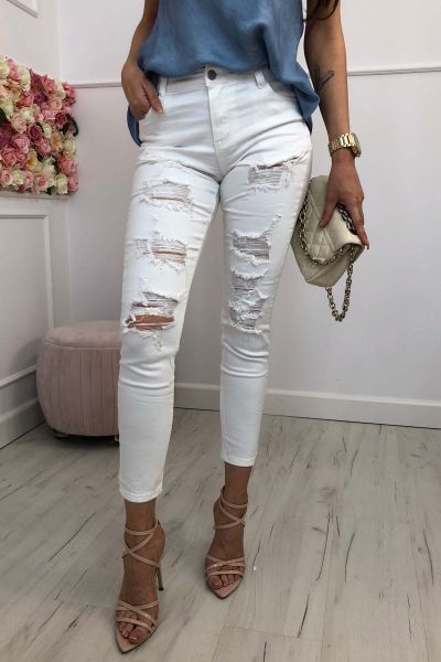 Spodnie damskie jeansowe evan -wh02-xs