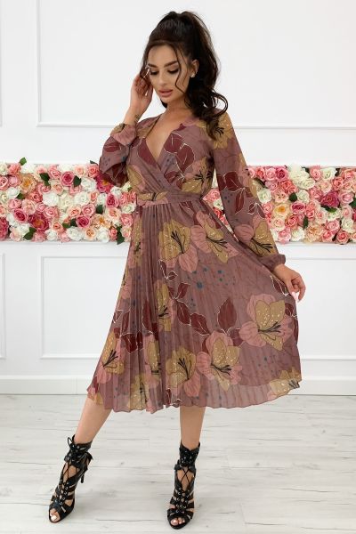 Sukienka szyfonowa wendy-pi07-one size